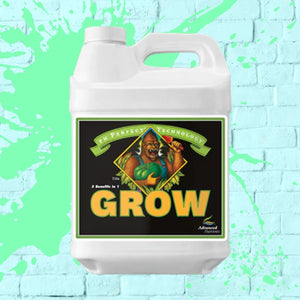 Advanced Grow - Advanced Nutrients - 3 Part - white bottle - 10L