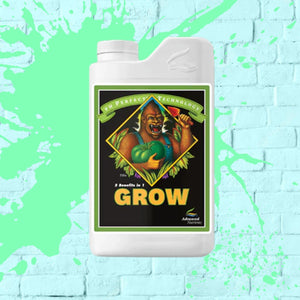 Advanced Grow - Advanced Nutrients - 3 Part - white bottle - 1L